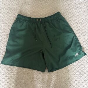 Nike Forest Green Sports Shorts